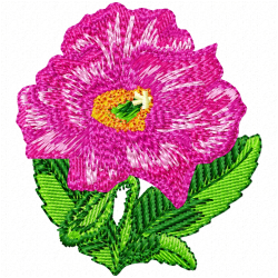 Flowers Embroidery Design 12